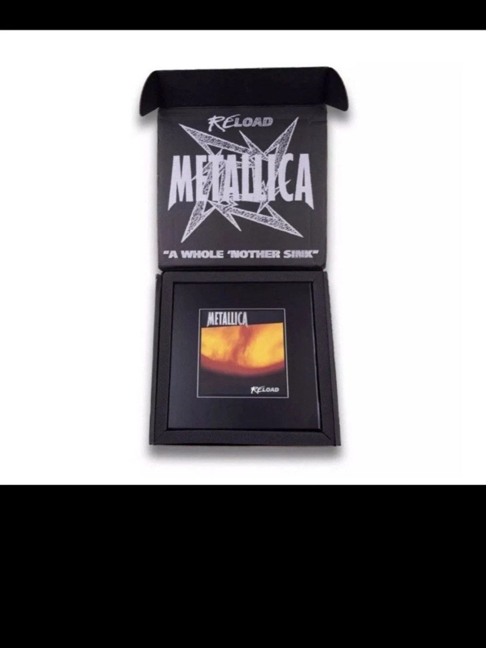 the Metallica ReLoad (Remastered) Deluxe Box Set